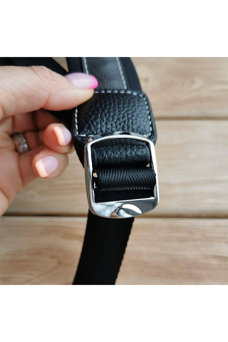 Burberry Кожаный чёрный рюкзак 40x30 см