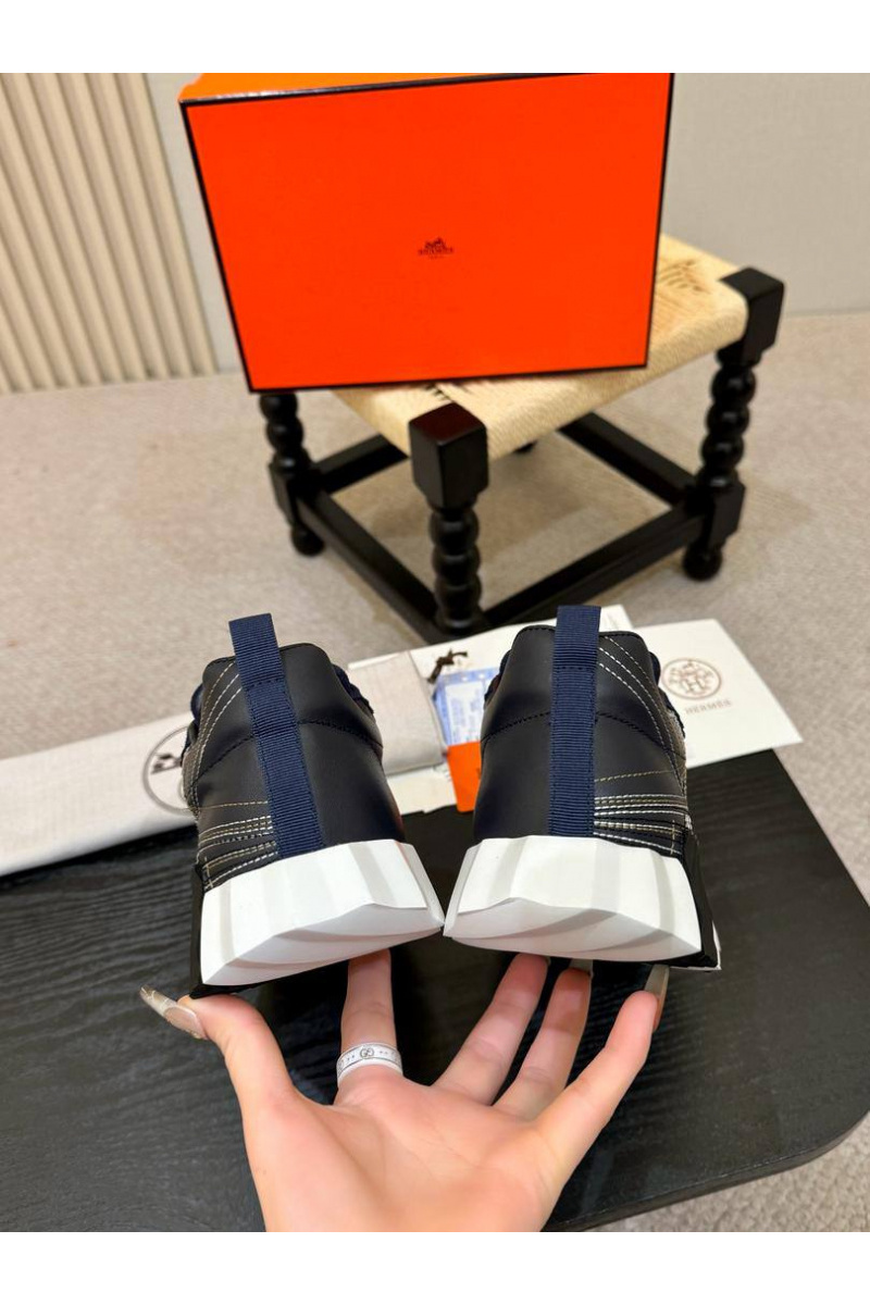 Hermes Мужские кроссовки Bouncing - Navy