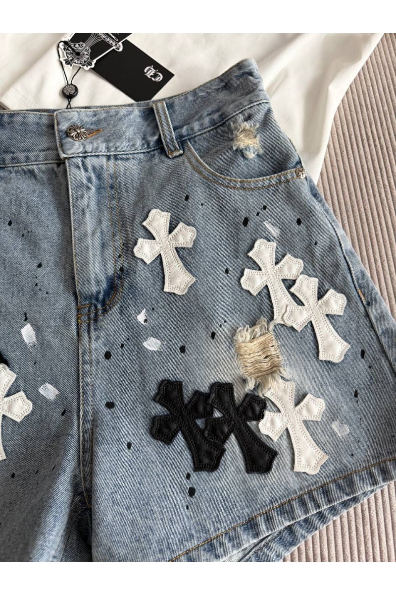 Chrome Hearts Женские джинсовые шорты premium