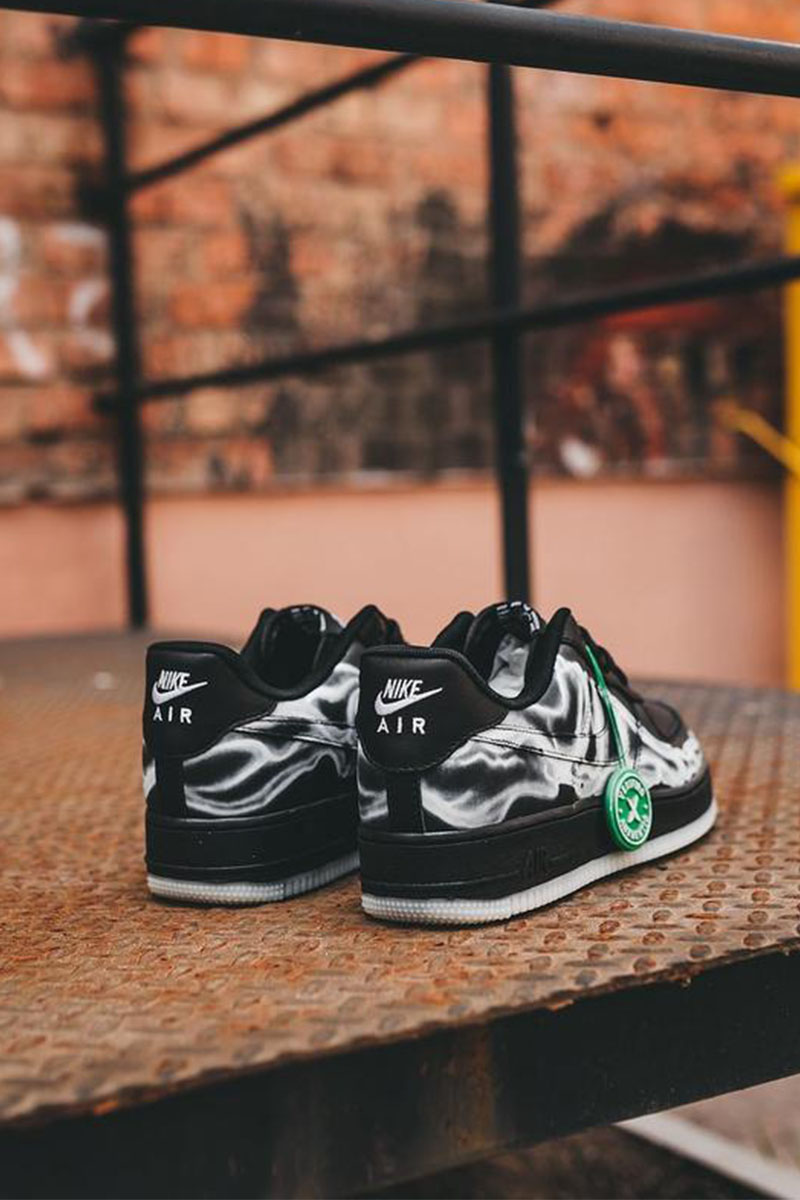 Nike Кроссовки AF1 Low "Skeleton" - Black