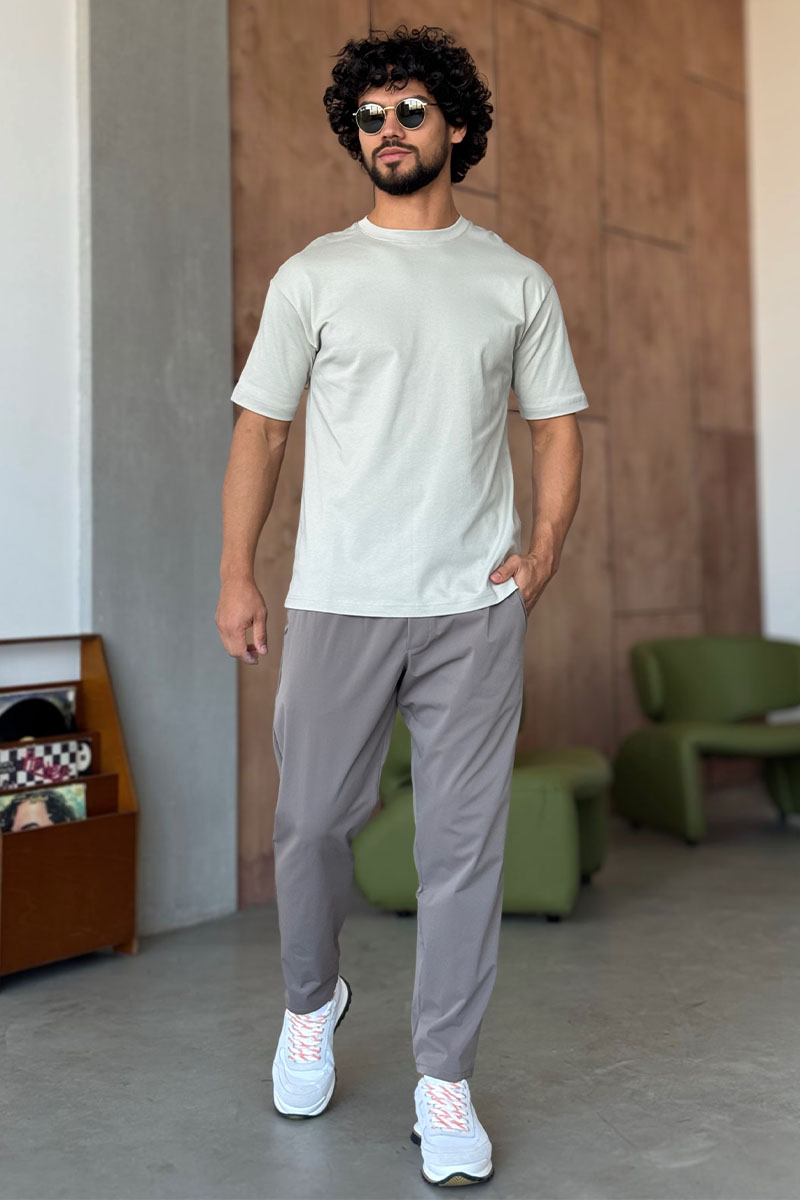 Prada Мужские штаны коричневого цвета