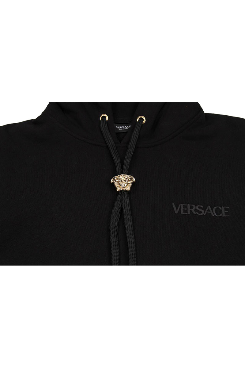 Versace Мужское синее худи Medusa 
