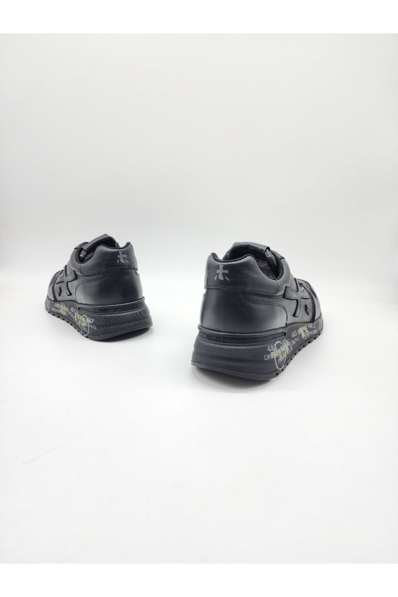 Premiata Кожаные кроссовки Mick - Black
