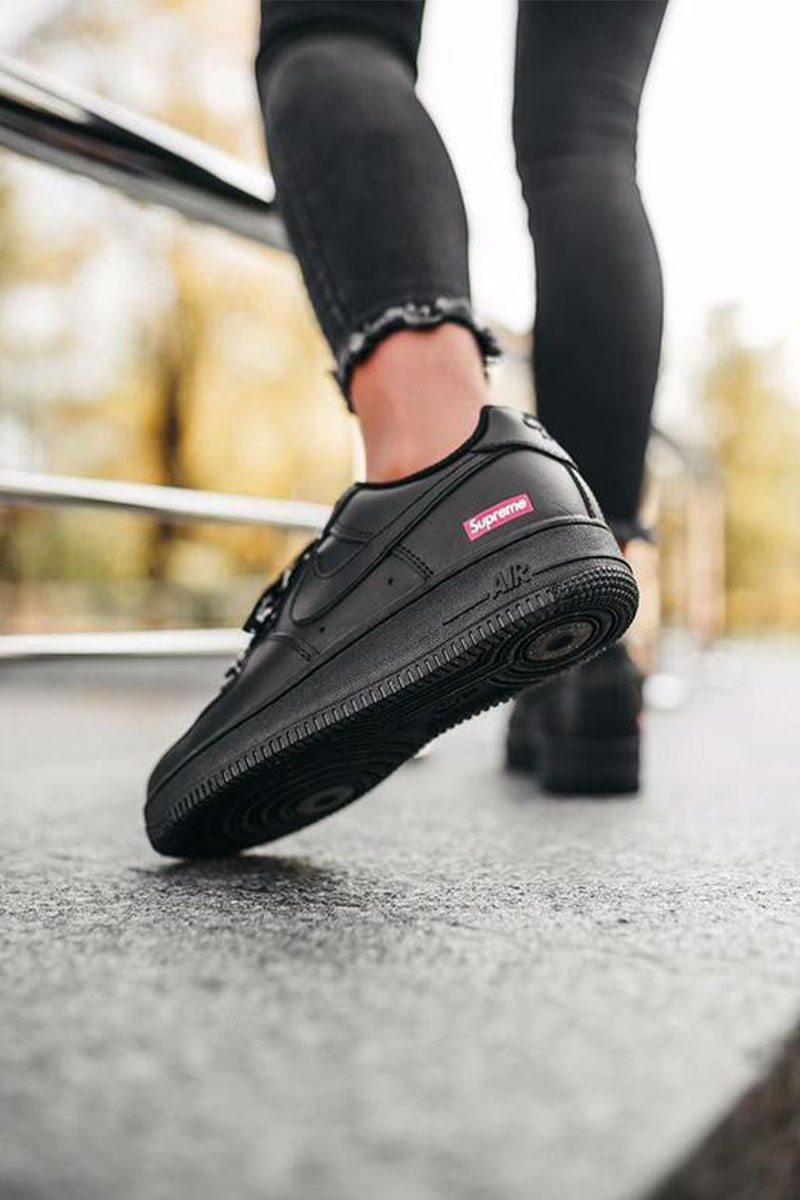 Nike Кроссовки Supreme x AF1 - Black