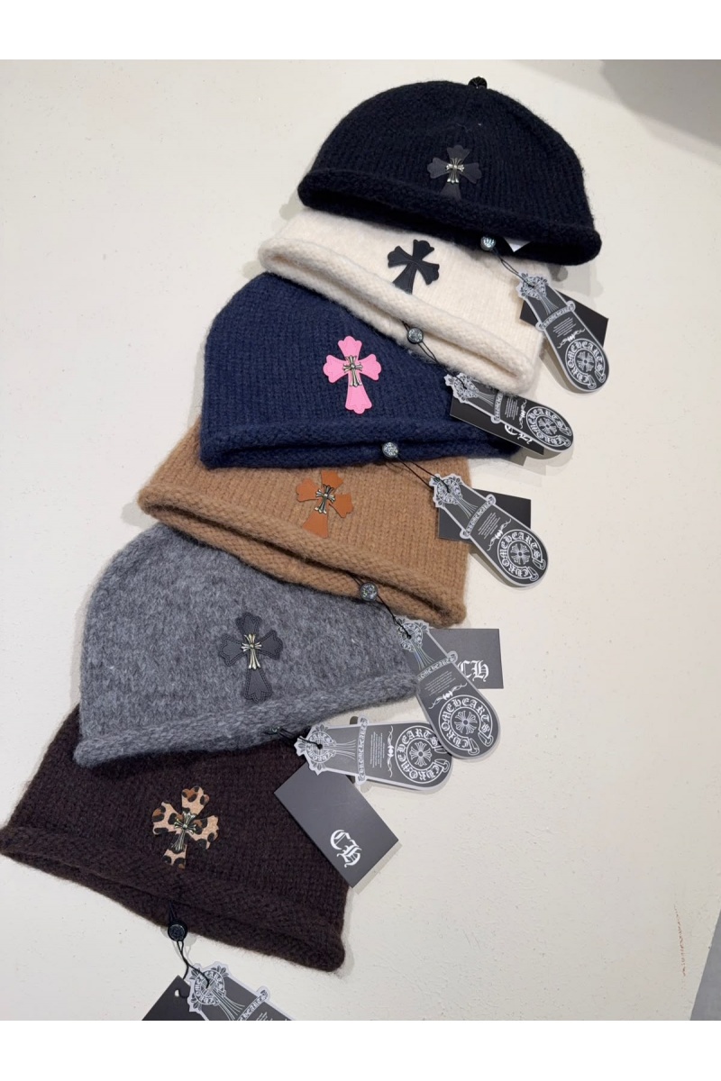 Chrome Hearts Шапка чёрного цвета 