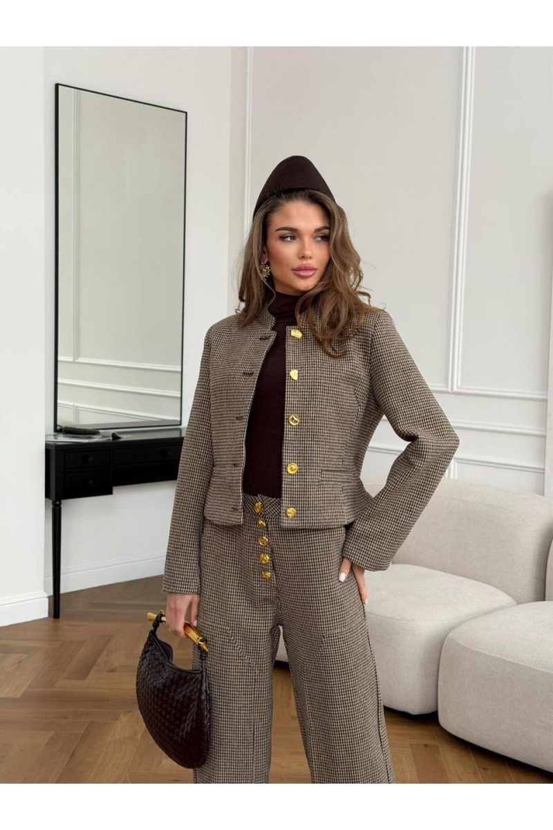 Schiaparelli Женский классический костюм premium - Brown