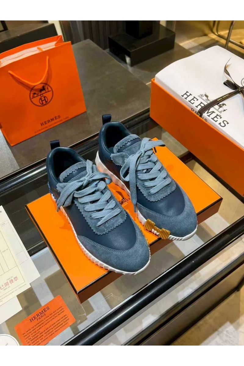 Hermes Женские комбинированные кроссовки Bouncing premium