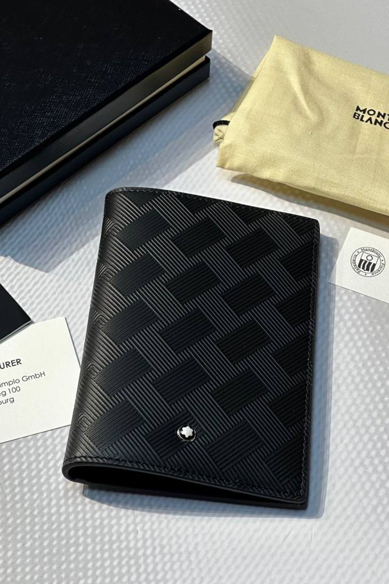 Montblanc Кожаная обложка для паспорта Premium 14x10 см