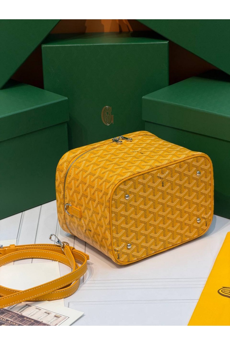 Designer Clothing Кожаная сумка Goyard Muse Vanity Case ​premium 20x16x14 см