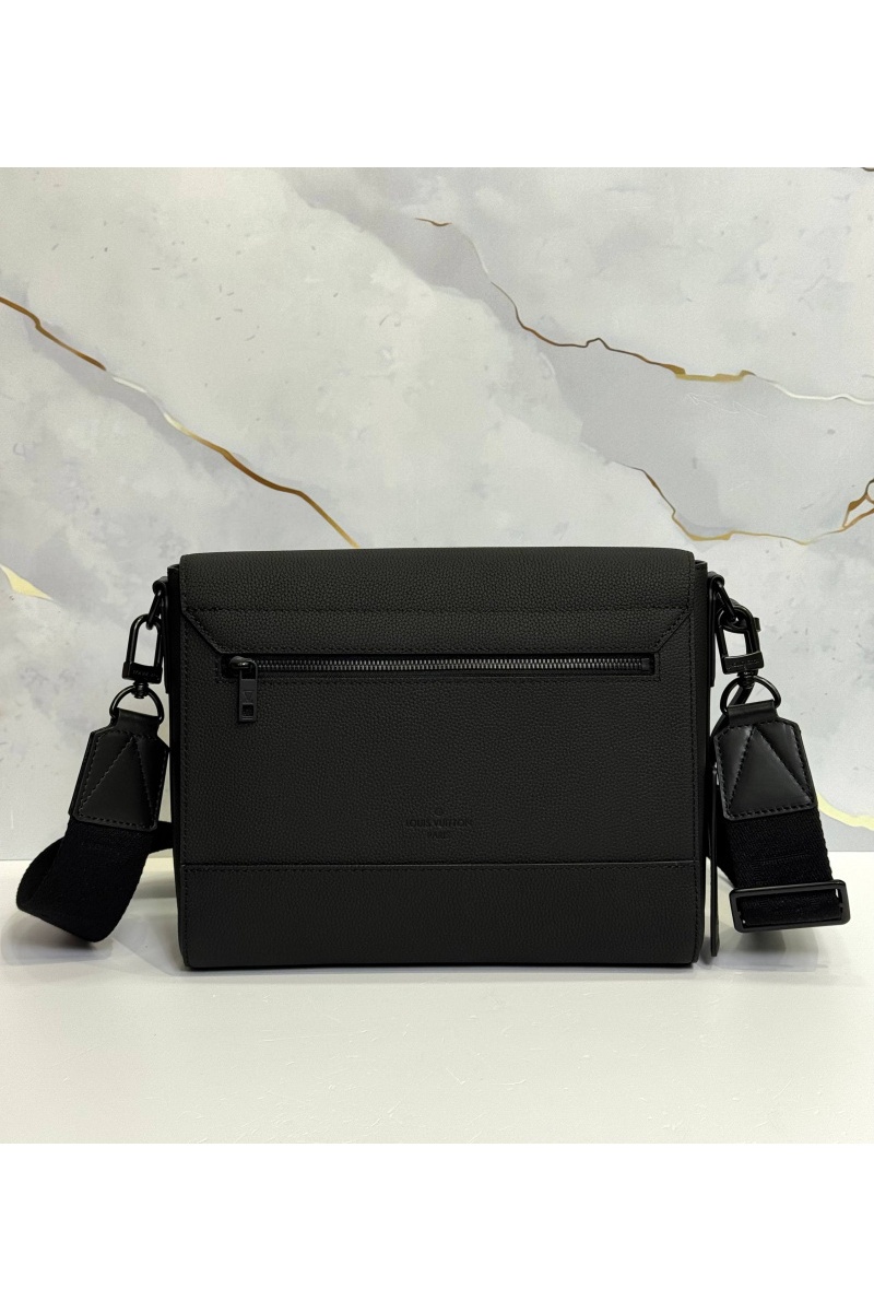Lоuis Vuittоn Кожаная сумка Takeoff Messenger premium 28x23x10 см