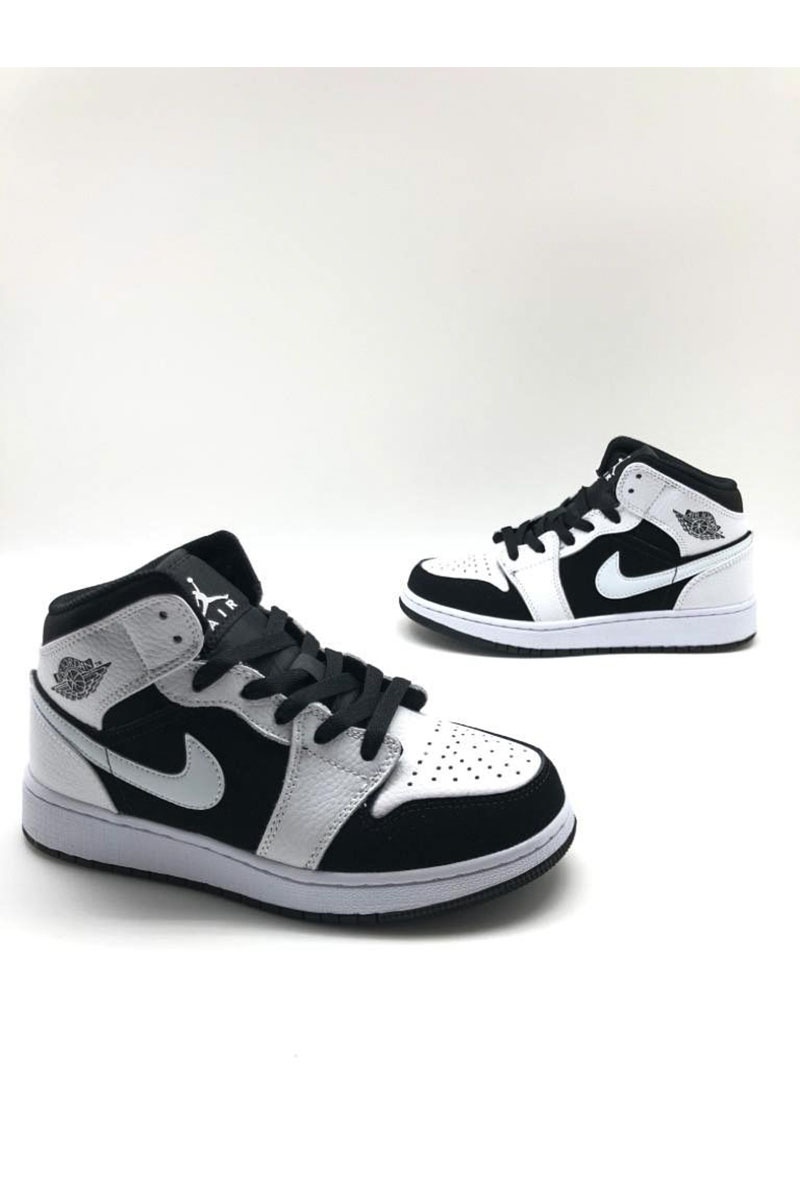 Nike Женские кроссовки Dunk High - White / Black