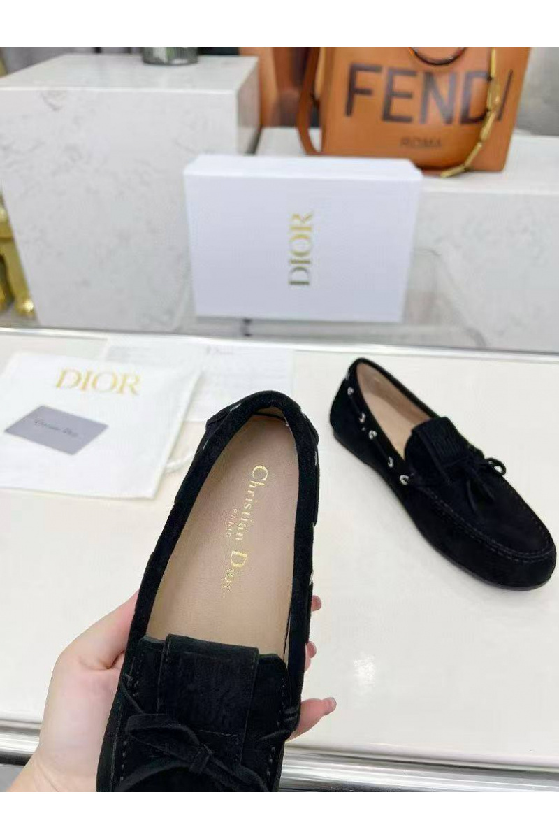 Dior Женские лоферы Miss - Black