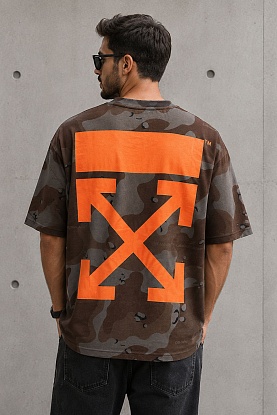 Оверсайз футболка Arrows Camo 
