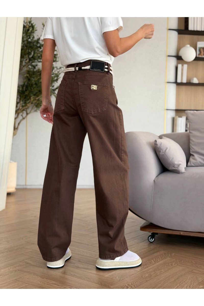 MIU MIU Женские джинсы premium