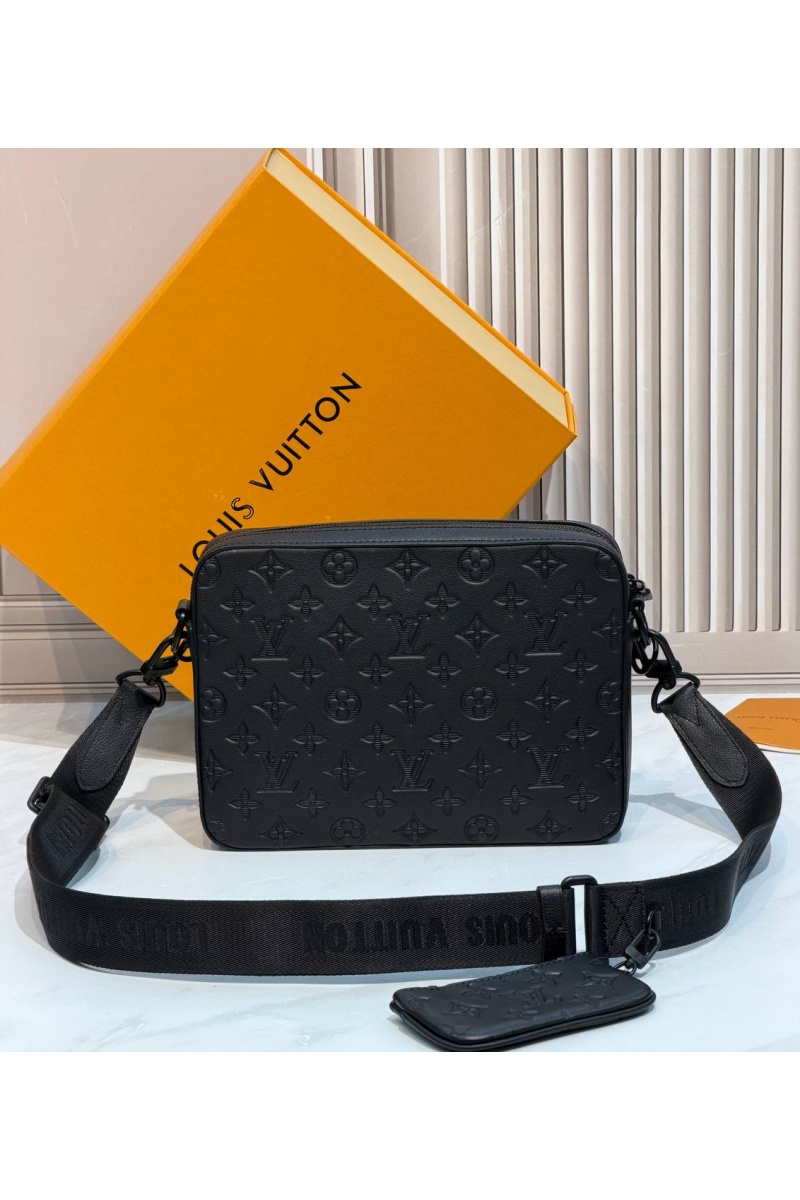 Lоuis Vuittоn Кожаная сумка Trio premium 25x18.5x7 см