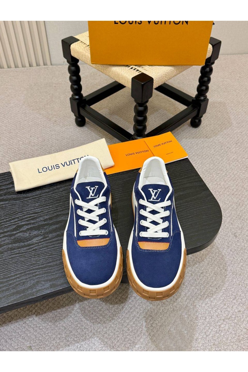 Lоuis Vuittоn Мужские кроссовки Tilted - Navy Blue