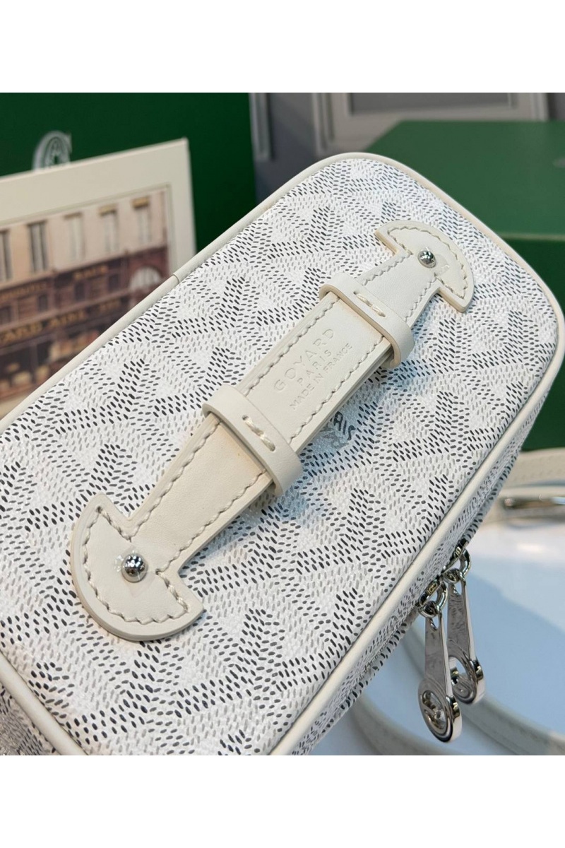 Designer Clothing Кожаная сумка Goyard Muse Mini Vanity ​premium 16,5x10,5x8 см