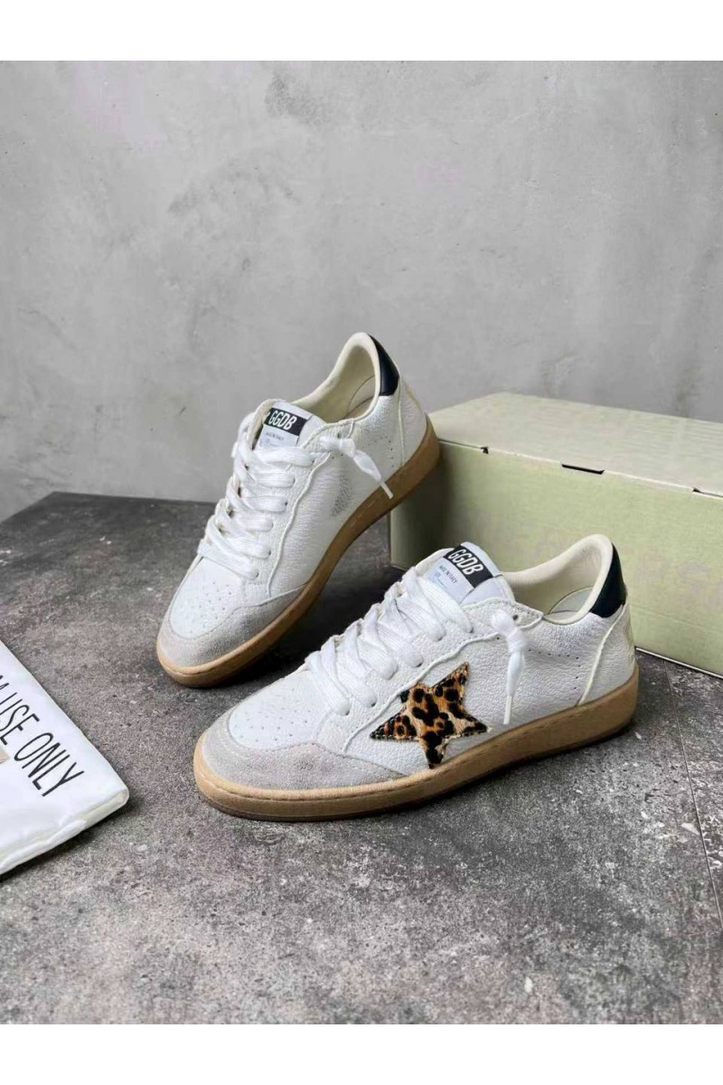 Designer Clothing Женские кожаные кроссовки Golden Goose Ball Star premium