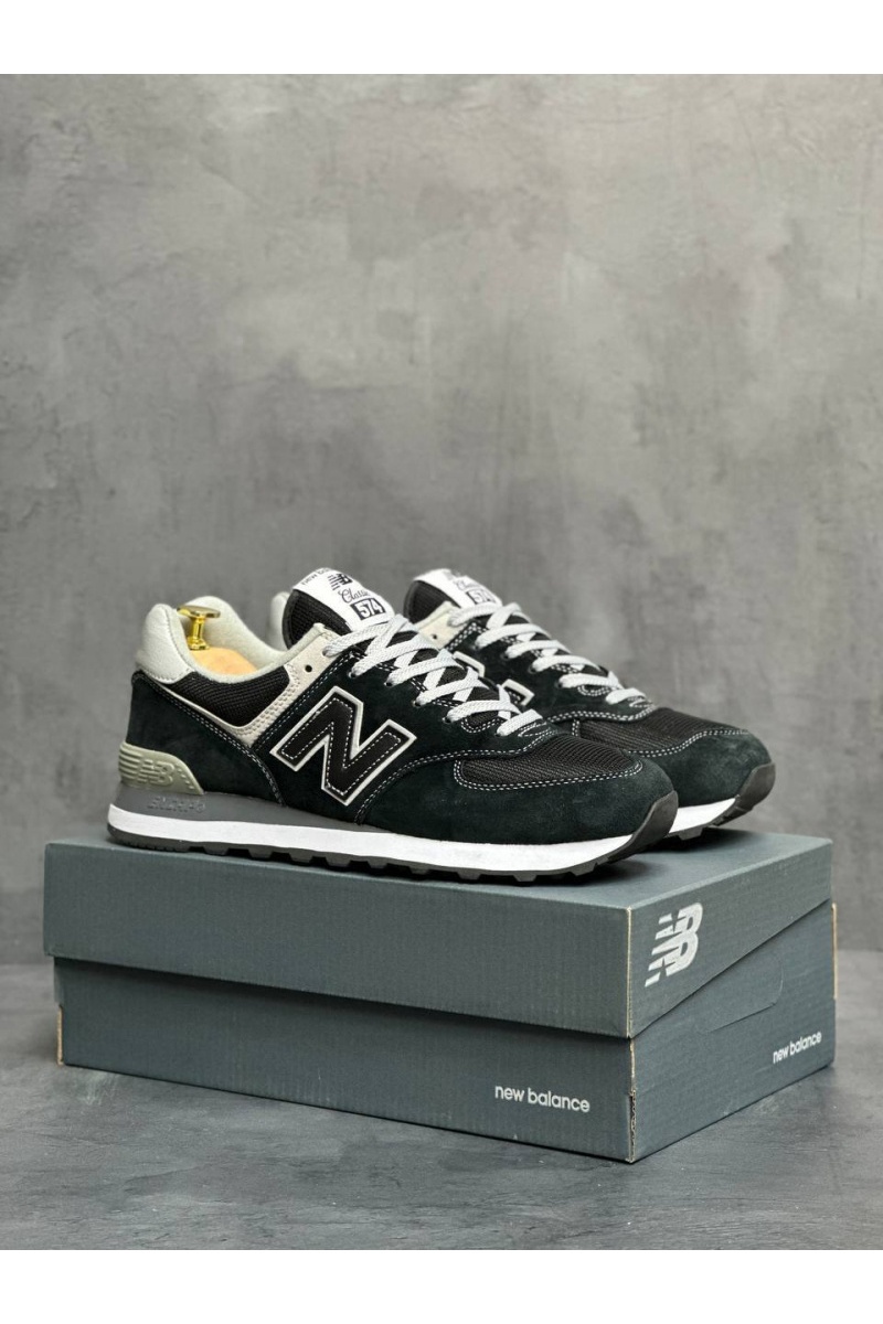 Sneakers Кроссовки 574 "Triple Contrast Black"