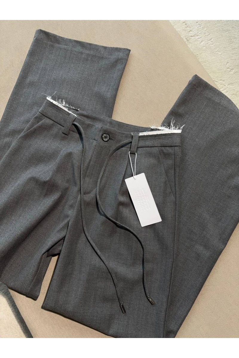 Designer Clothing Женские брюки Maison Margiela premium - Grey