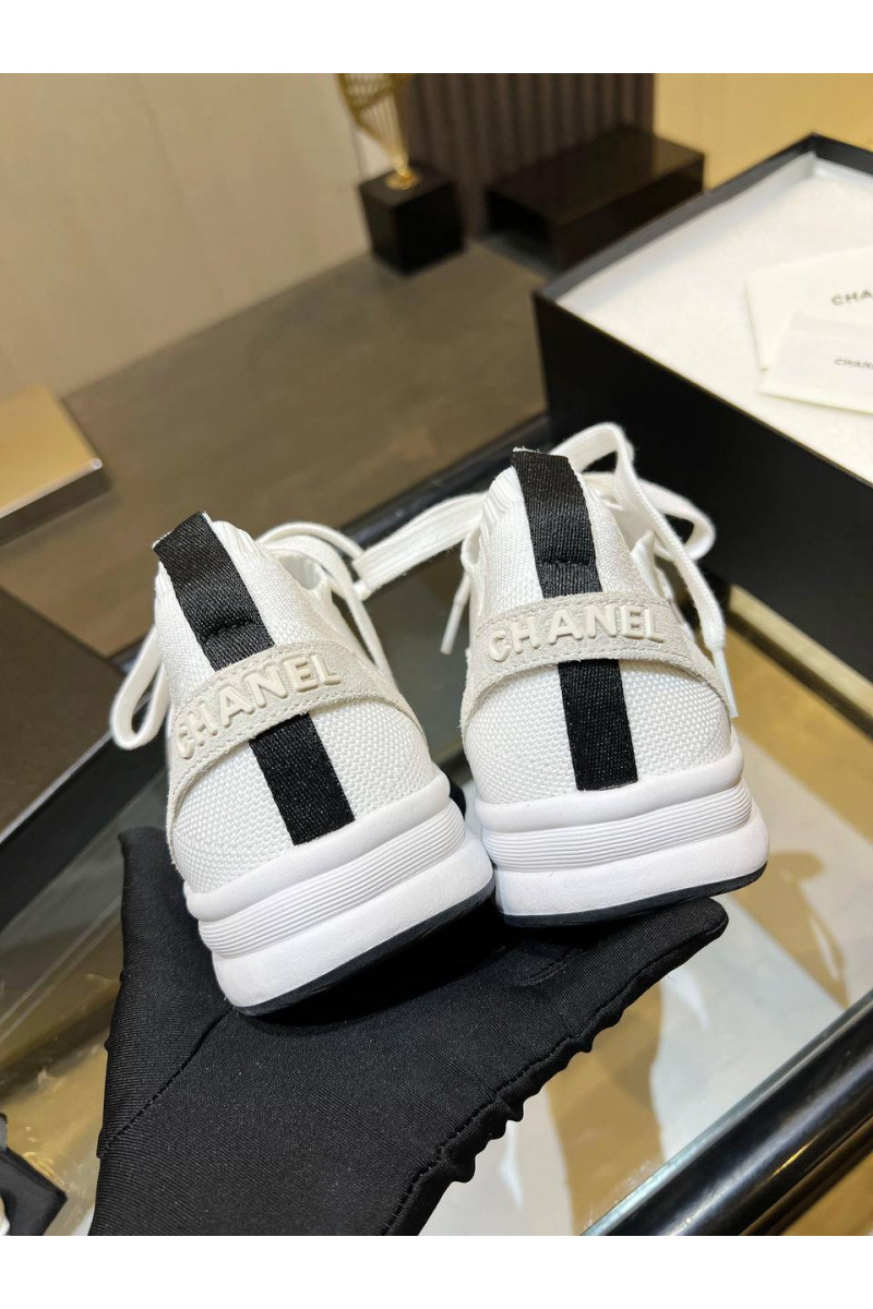 Chаnеl Женские кроссовки Premium - White