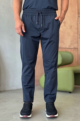 Мужские штаны тёмно-синего цвета