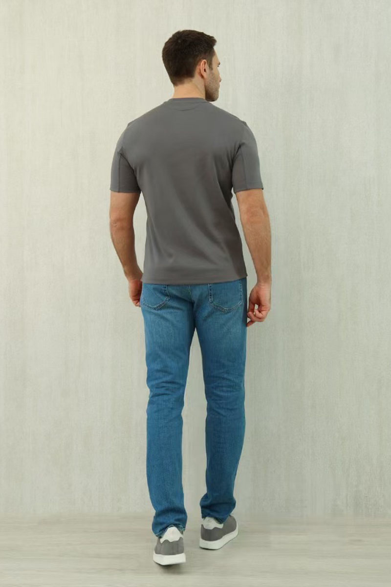 Brunеllо Сuсinеlli Мужская серая футболка premium