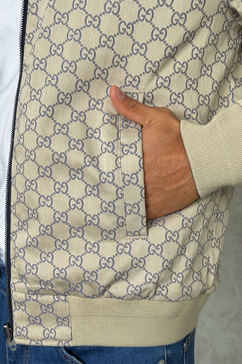 Gucci Синяя двусторонняя ветровка 