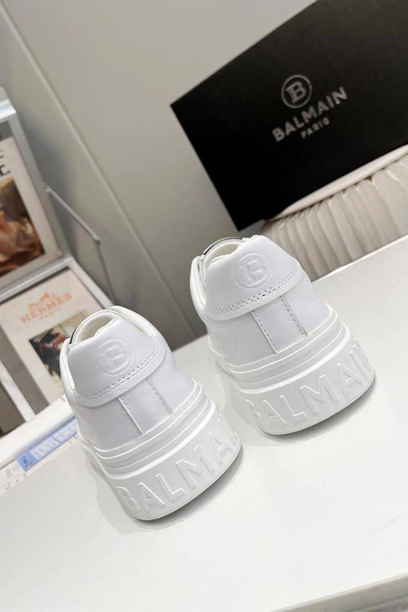 Balmain Мужские кожаные кроссовки B-Court