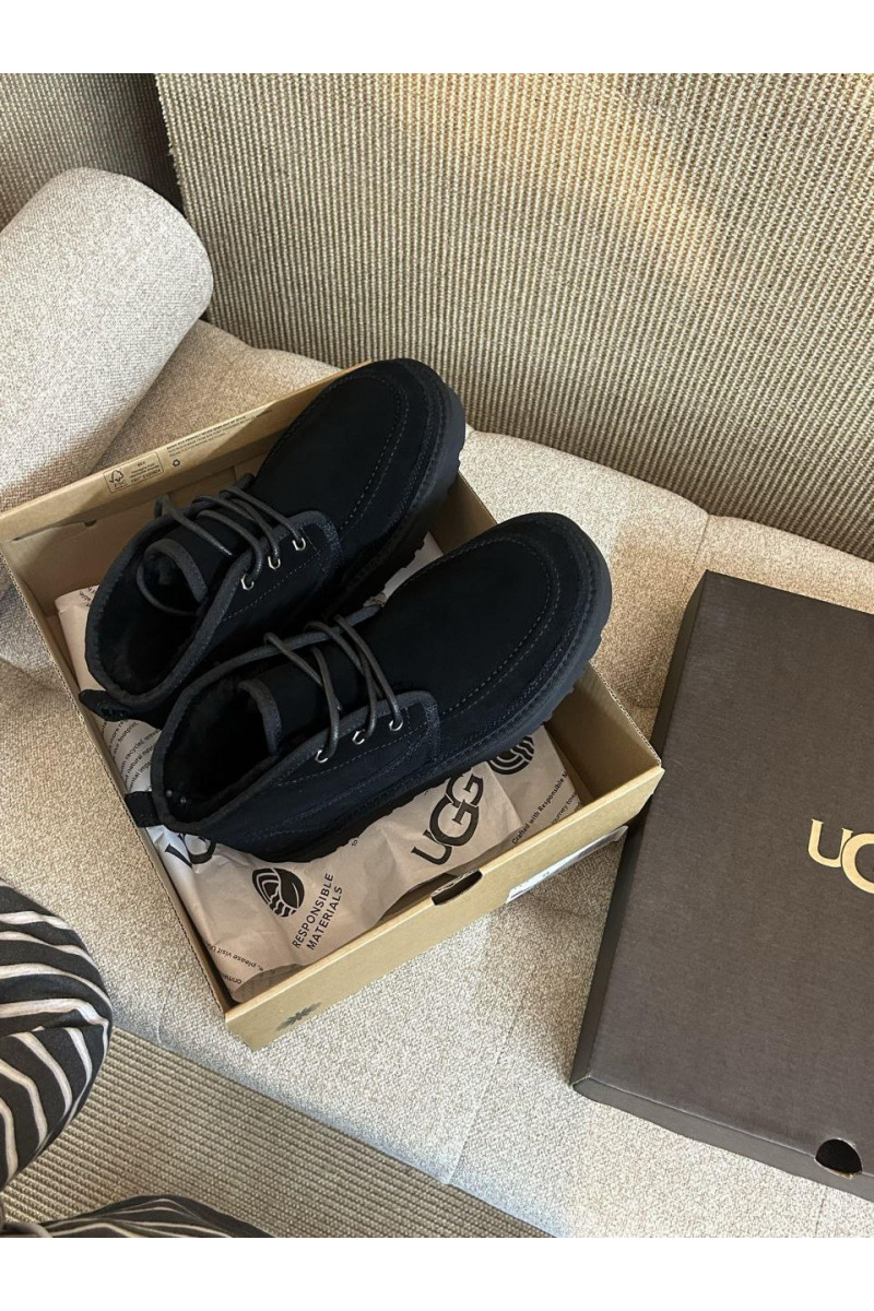 UGG Ботинки с мехом Neumel Moc - Black