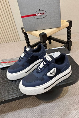 Комбинированные кроссовки logo-plaque