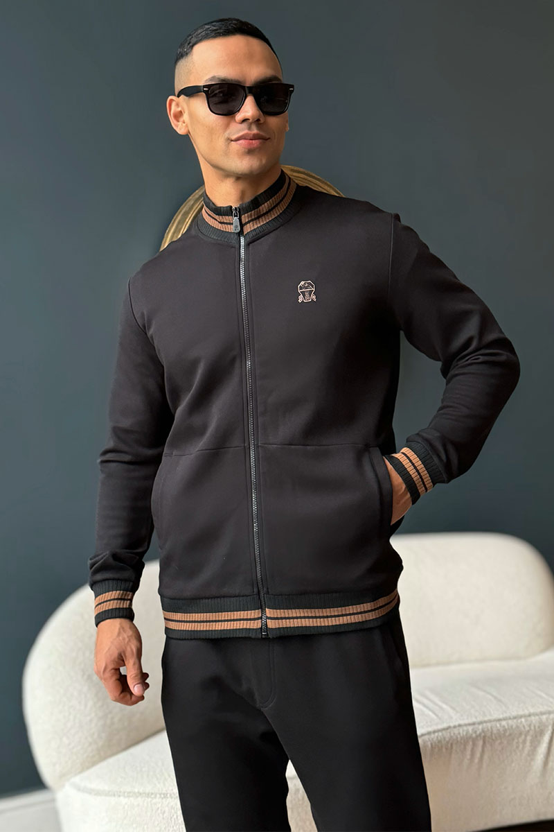 Brunеllо Сuсinеlli Спортивный костюм logo-embroidered - Black