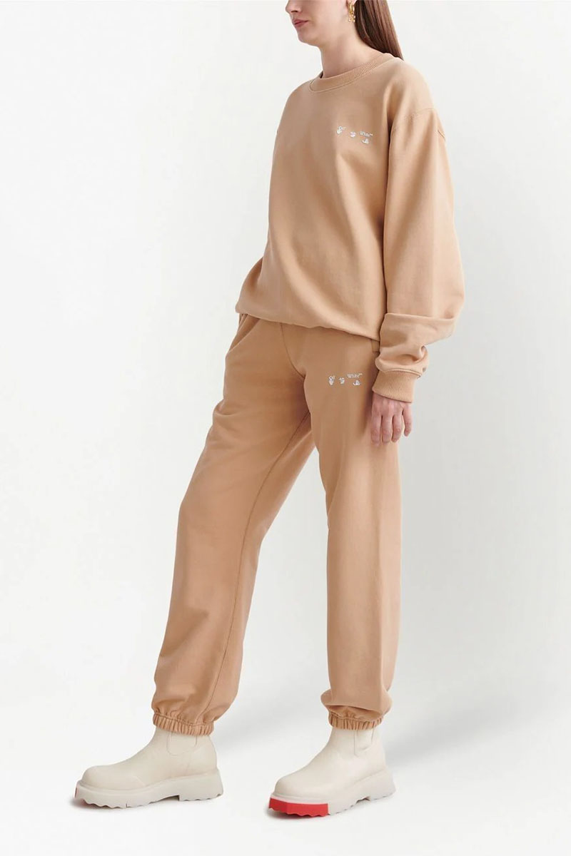 Off-White Женский костюм бежевого цвета