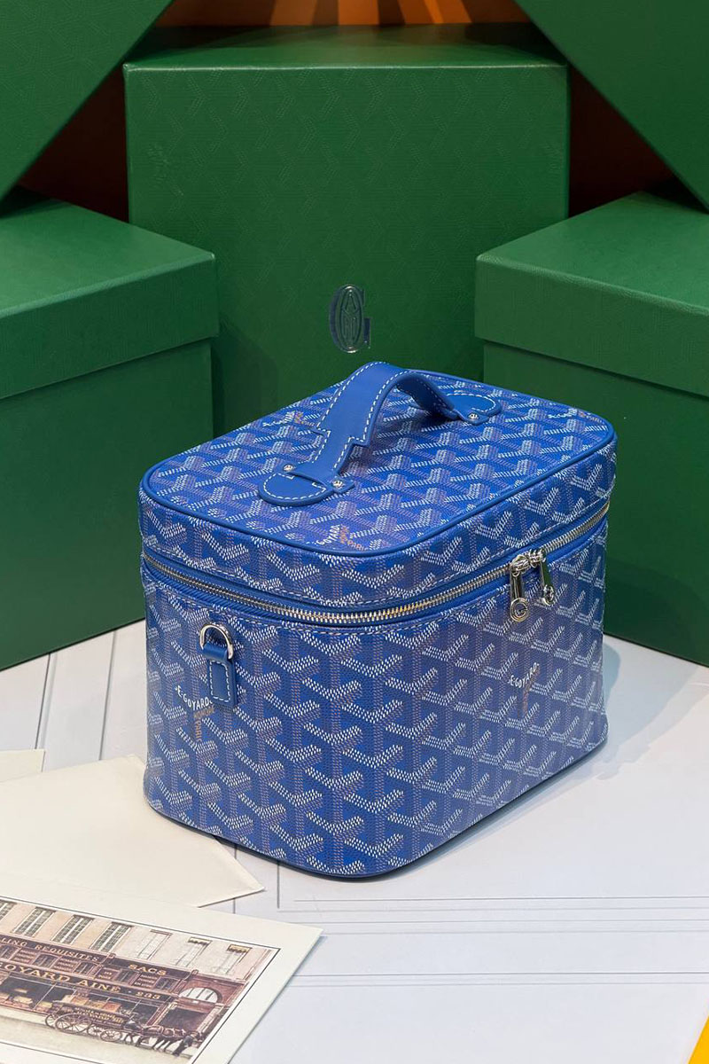 Designer Clothing Кожаная сумка Goyard Muse Vanity Case ​premium 20x16x14 см
