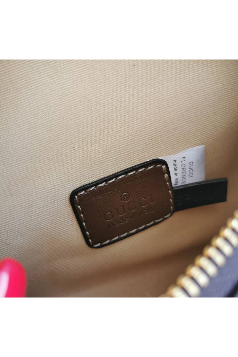 Gucci Сумка на пояс Interlocking G 23x12x2.5 см - Brown