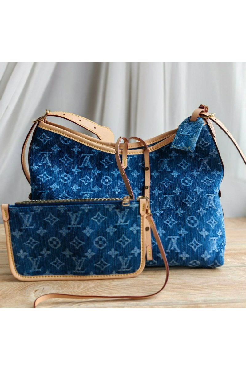 Lоuis Vuittоn Женская сумка-хобо Carry All MM 29x24 см